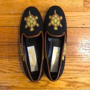 Black Turtle Steppin’ Out Flats